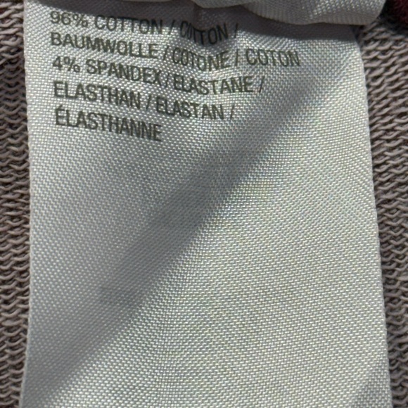 Quacker Factory Jeans burgundy rhinestone heart on pocket rhinestone grommets - Picture 8 of 10